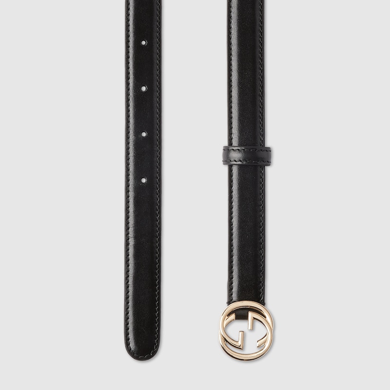 Replicate Belt with Interlocking G buckle(1:1 replica)