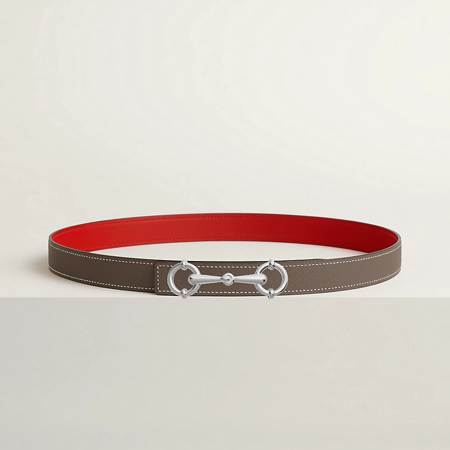 Replicate Lady Rider belt buckle   Reversible leather strap 24 mm(1:1 replica)