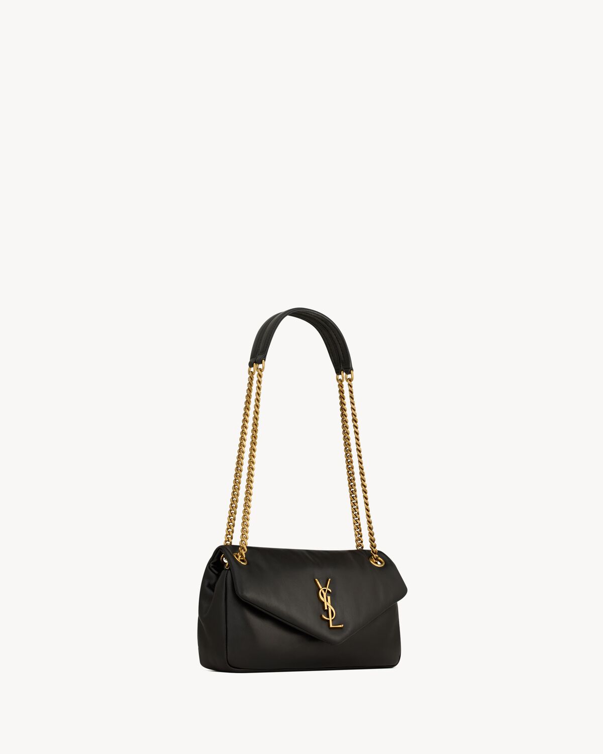 Replicate YSL CALYPSO Small in Plunged Lambskin(1:1 replica)