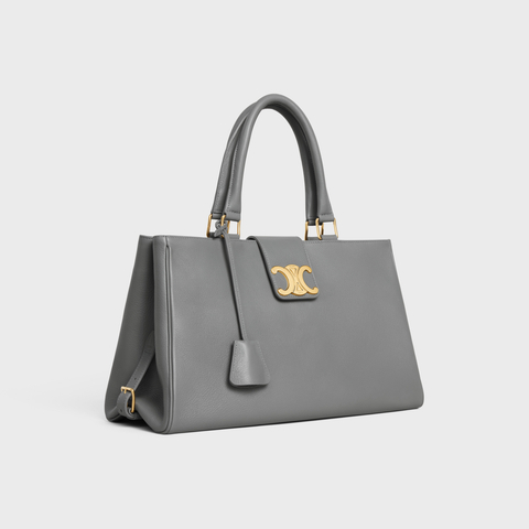 Replicate MEDIUM APPOLINE BAG IN SUPPLE CALFSKIN ZINC(1:1 replica)