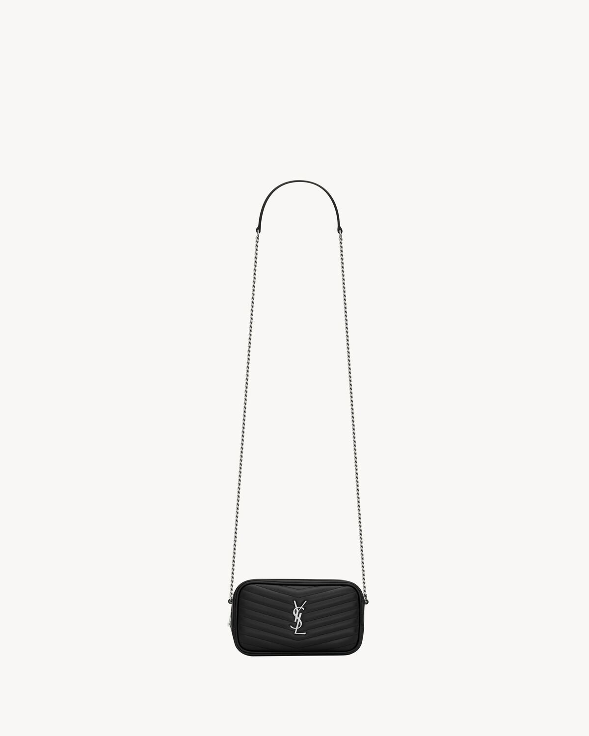 Replicate YSL Mini Lou In Quilted Leather(1:1 replica)