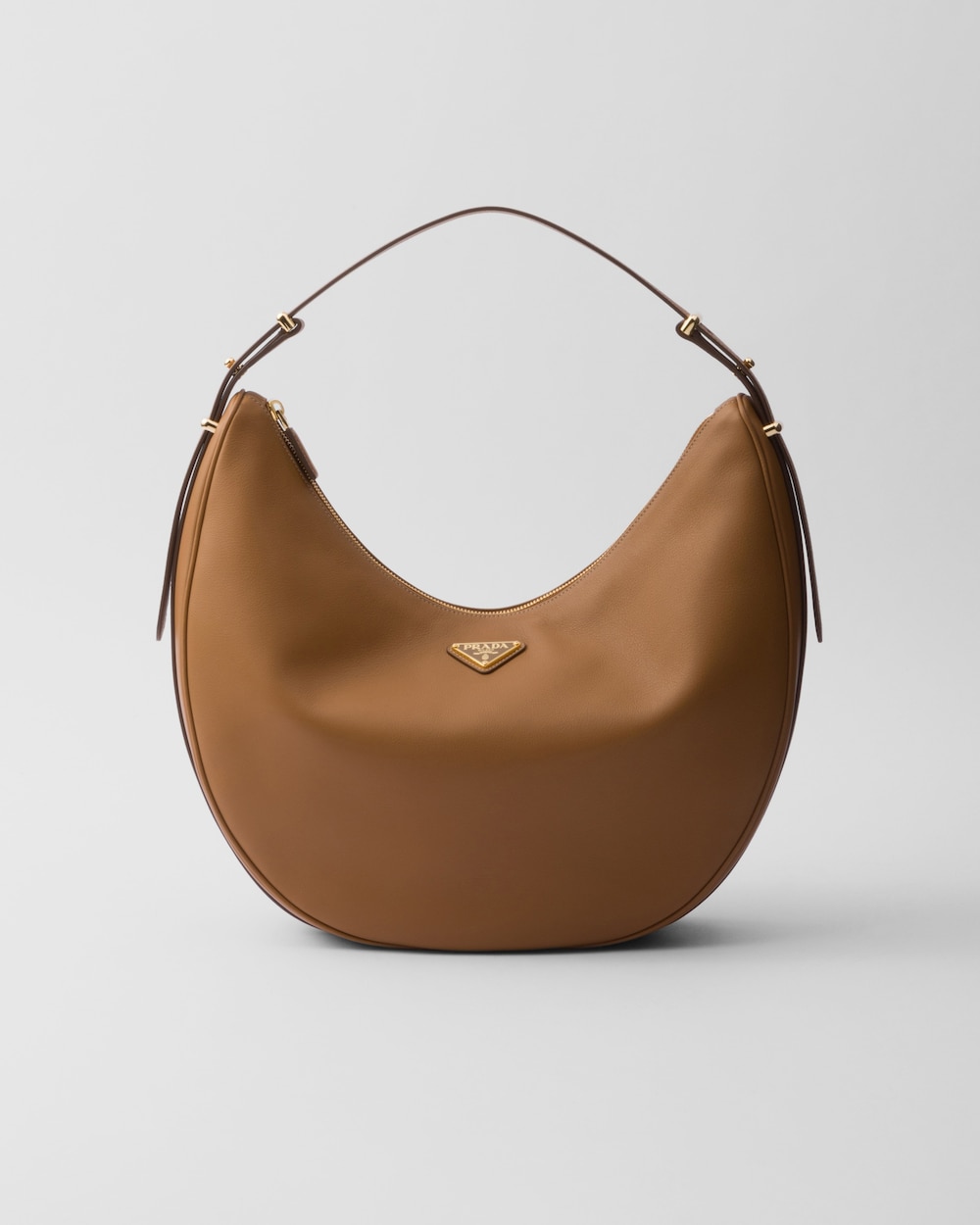 Replicate Prada Arqué Large Leather Shoulder Bag(1:1 replica)