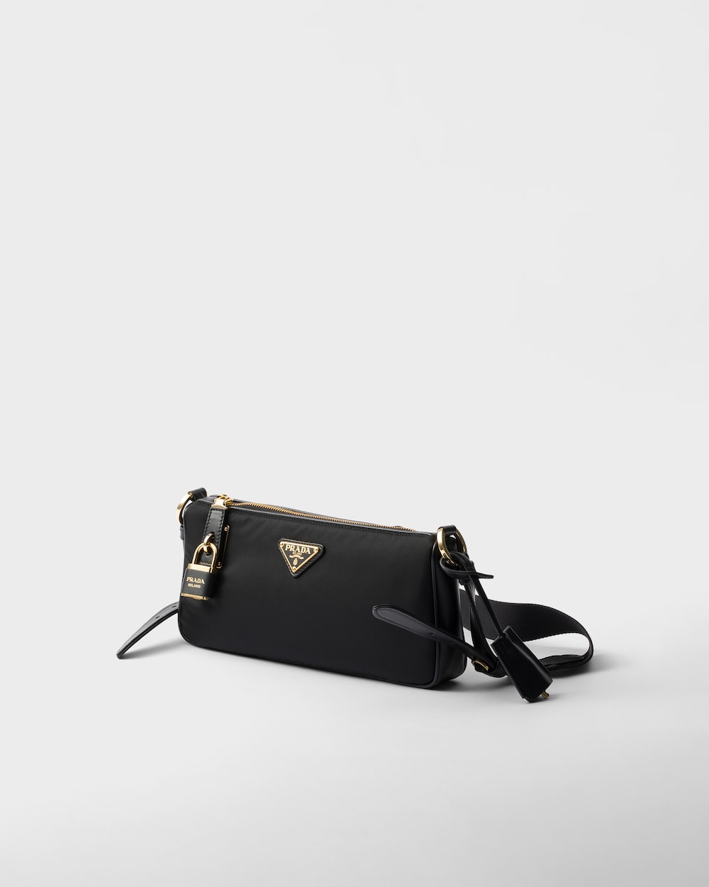Replicate Small Re-Nylon and Leather Shoulder Bag(1:1 replica)