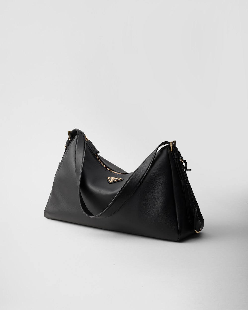 Replicate Prada Aimée Large Leather Shoulder Bag(1:1 replica)