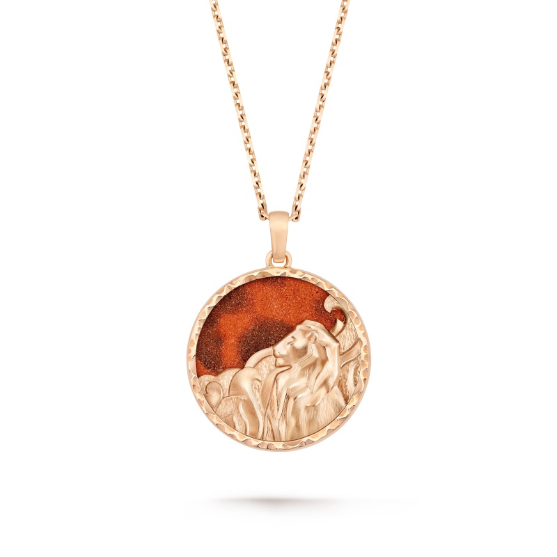 Replicate Zodiaque long necklace Leonis (Leo)(1:1 replica)