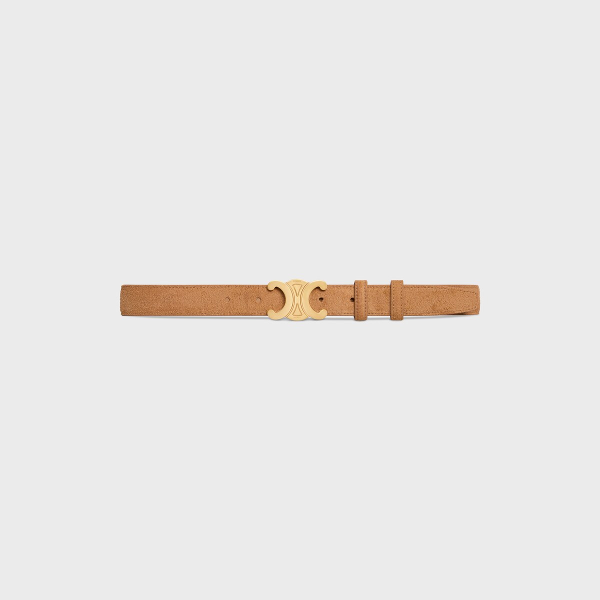 Replicate Medium Triomphe Belt in SUEDE CALFSKIN(1:1 replica)
