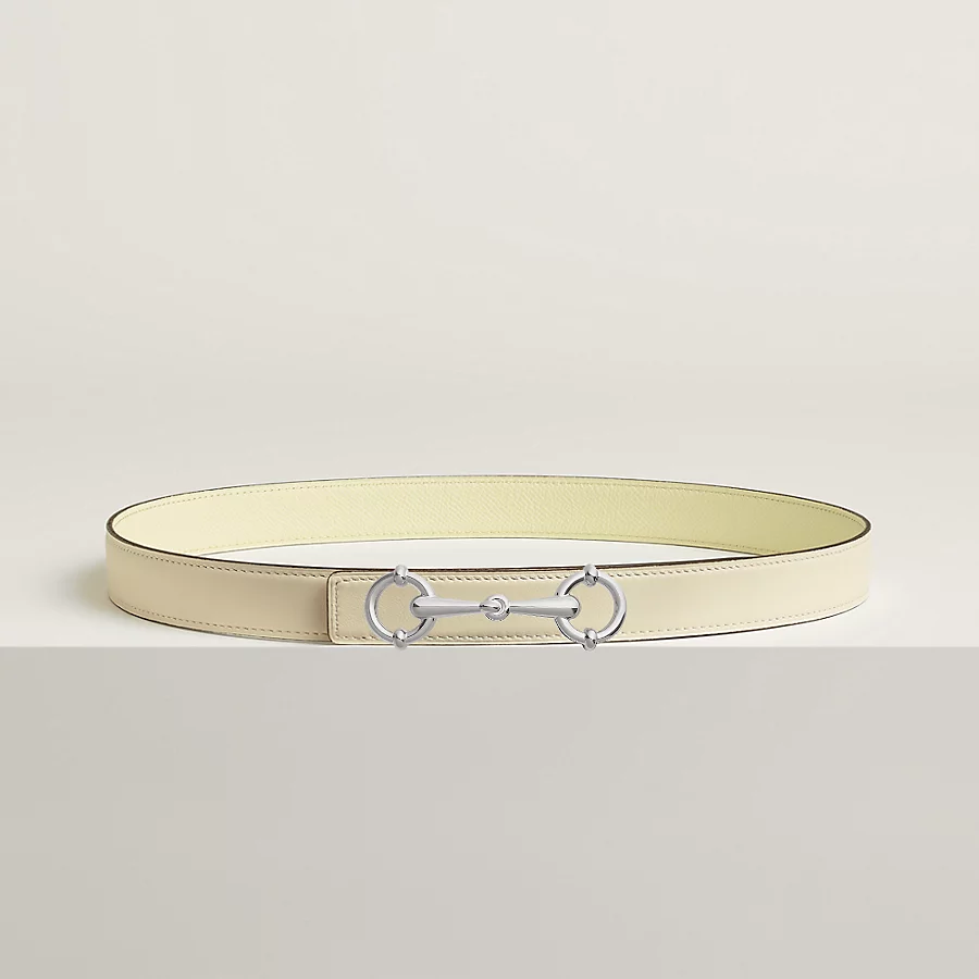 Replicate Lady Rider belt buckle   Reversible leather strap 24 mm(1:1 replica)