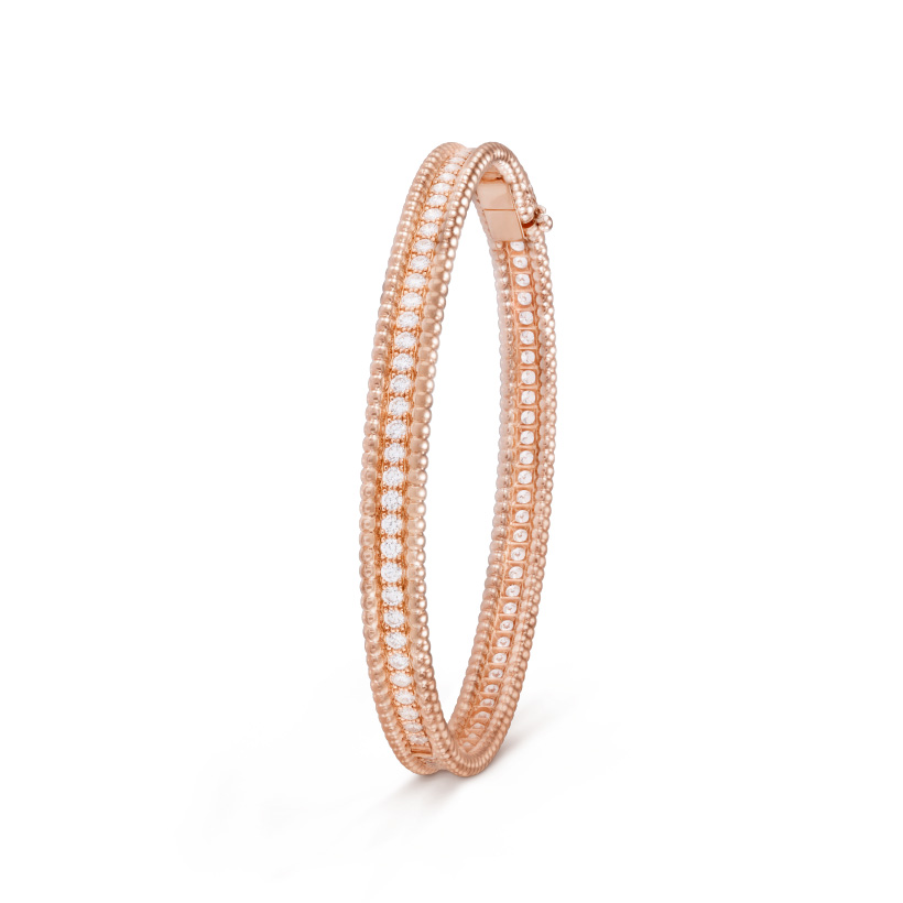Replicate Perlée diamonds bracelet, 1 row, medium model(1:1 replica)