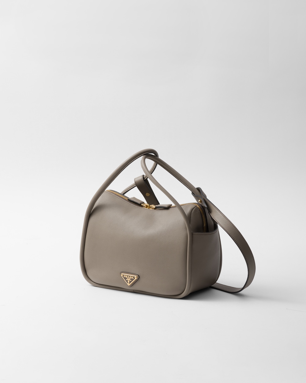 Replicate Prada Darling Leather Handbag(1:1 replica)