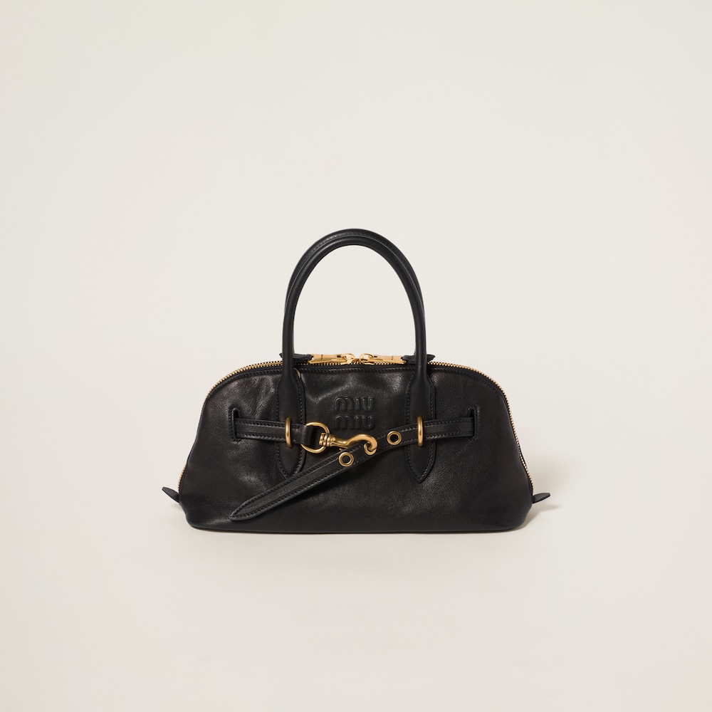 Replicate Aventure nappa leather top-handle bag(1:1 replica)