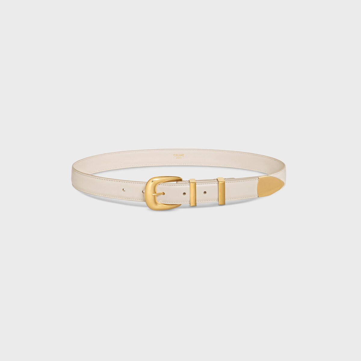 Replicate MEDIUM WESTERN BELT in Taurillon Leather(1:1 replica)