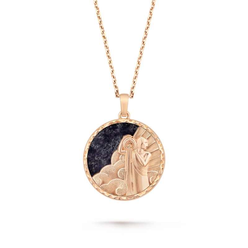 Replicate Zodiaque long necklace Aquarii (Aquarius)(1:1 replica)