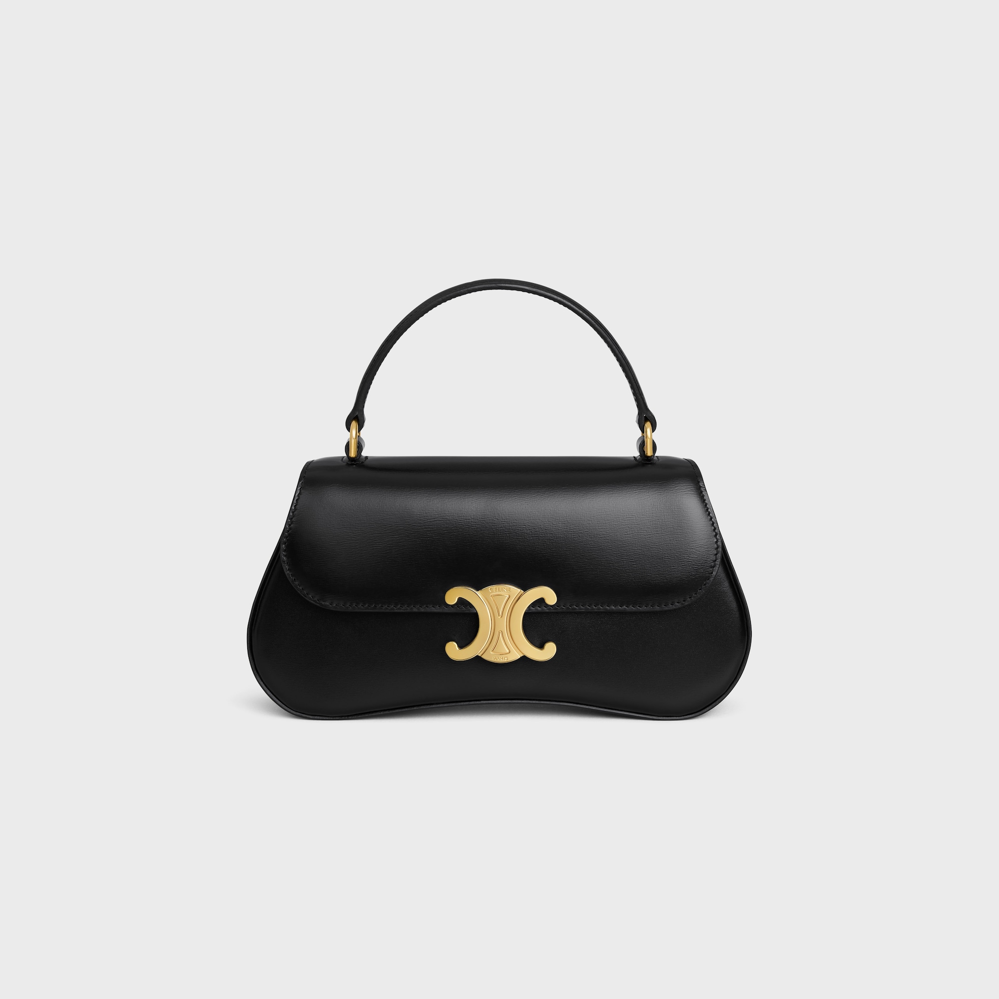 Replicate TEEN CELINE LOLA IN SHINY CALFSKIN BLACK(1:1 replica)