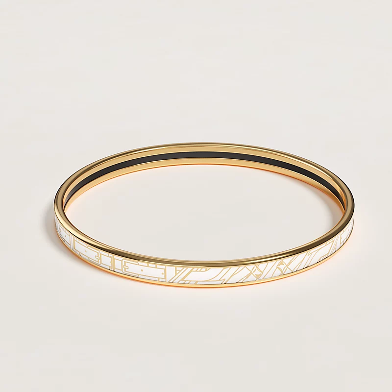 Replicate Toy Lock Ring  Enamel Bracelet(1:1 replica)