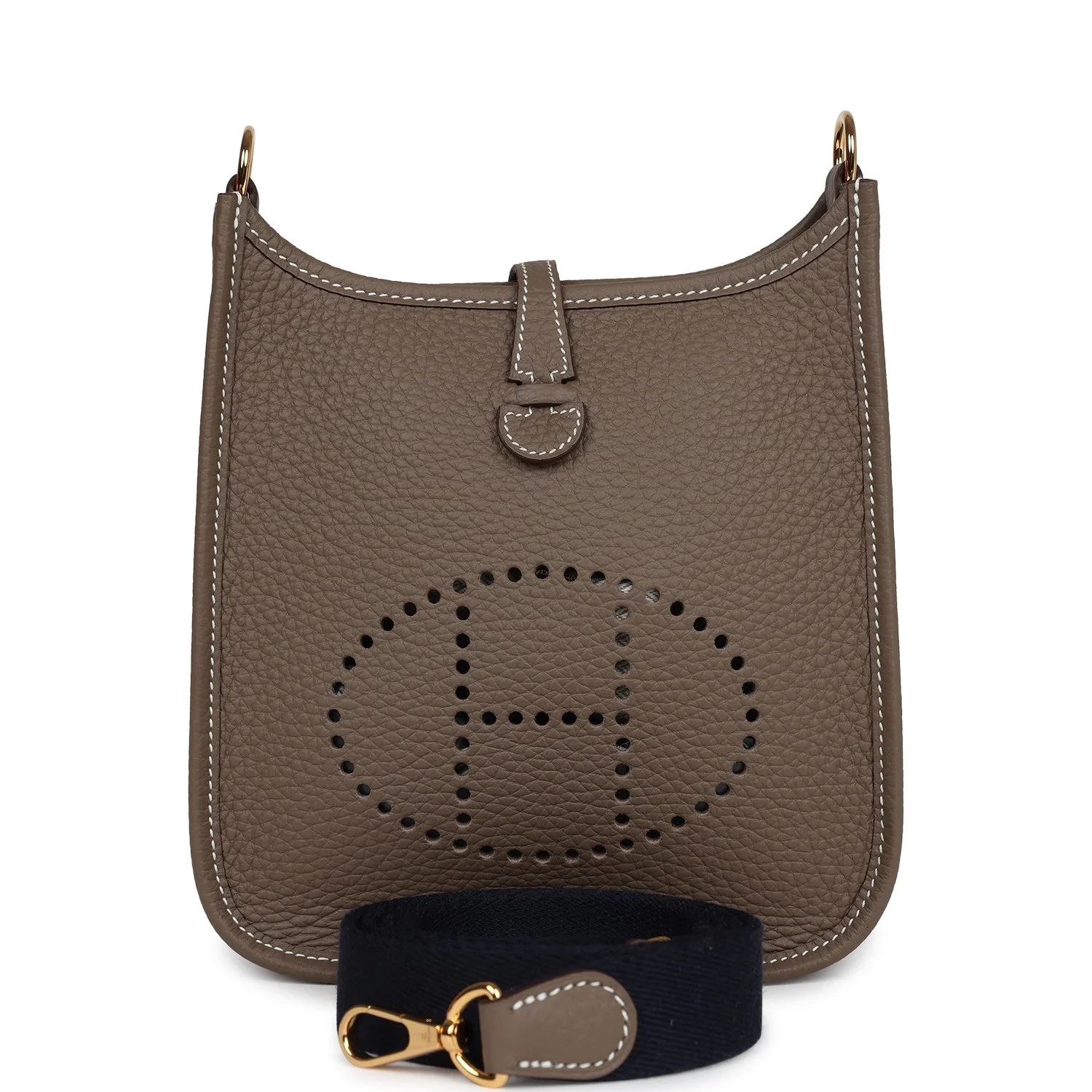 Replicate Hermes Evelyne TPM Etoupe Clemence Gold Hardware(1:1 replica)