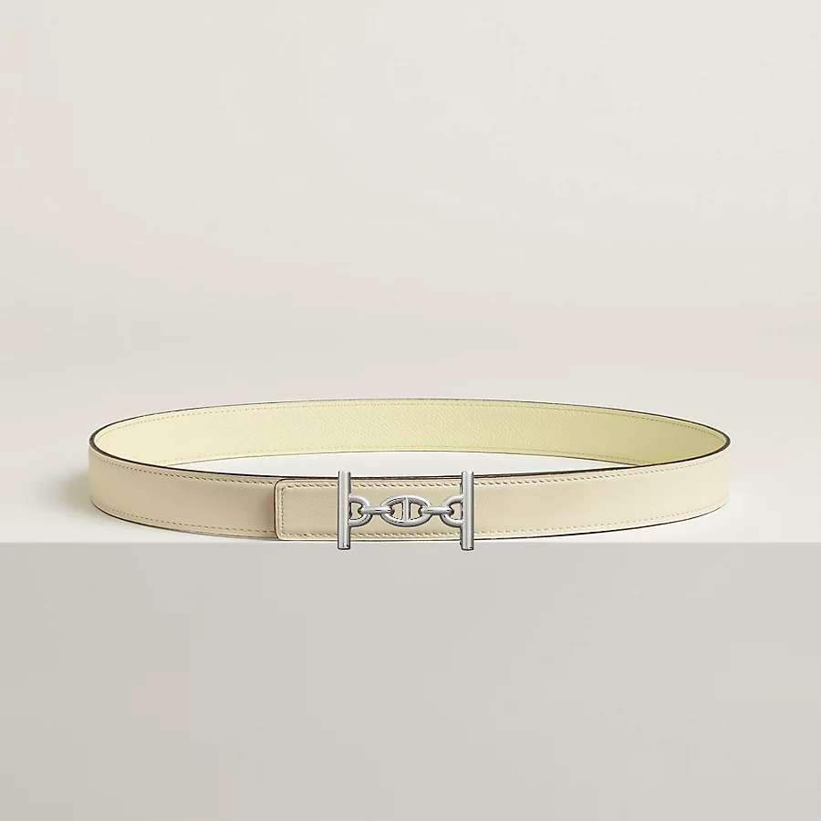 Replicate Lagune belt buckle   Reversible leather strap 24 mm(1:1 replica)