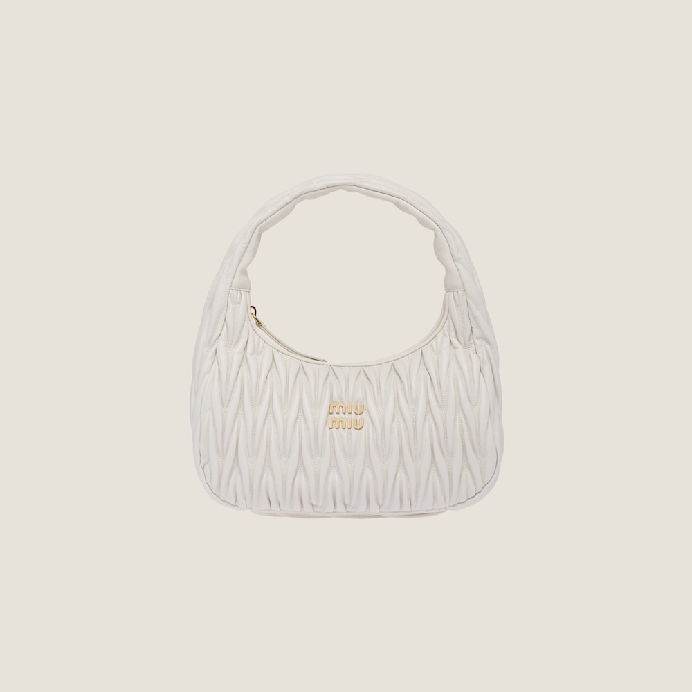 Replicate Large wander matelassé nappa leather hobo bag(1:1 replica)