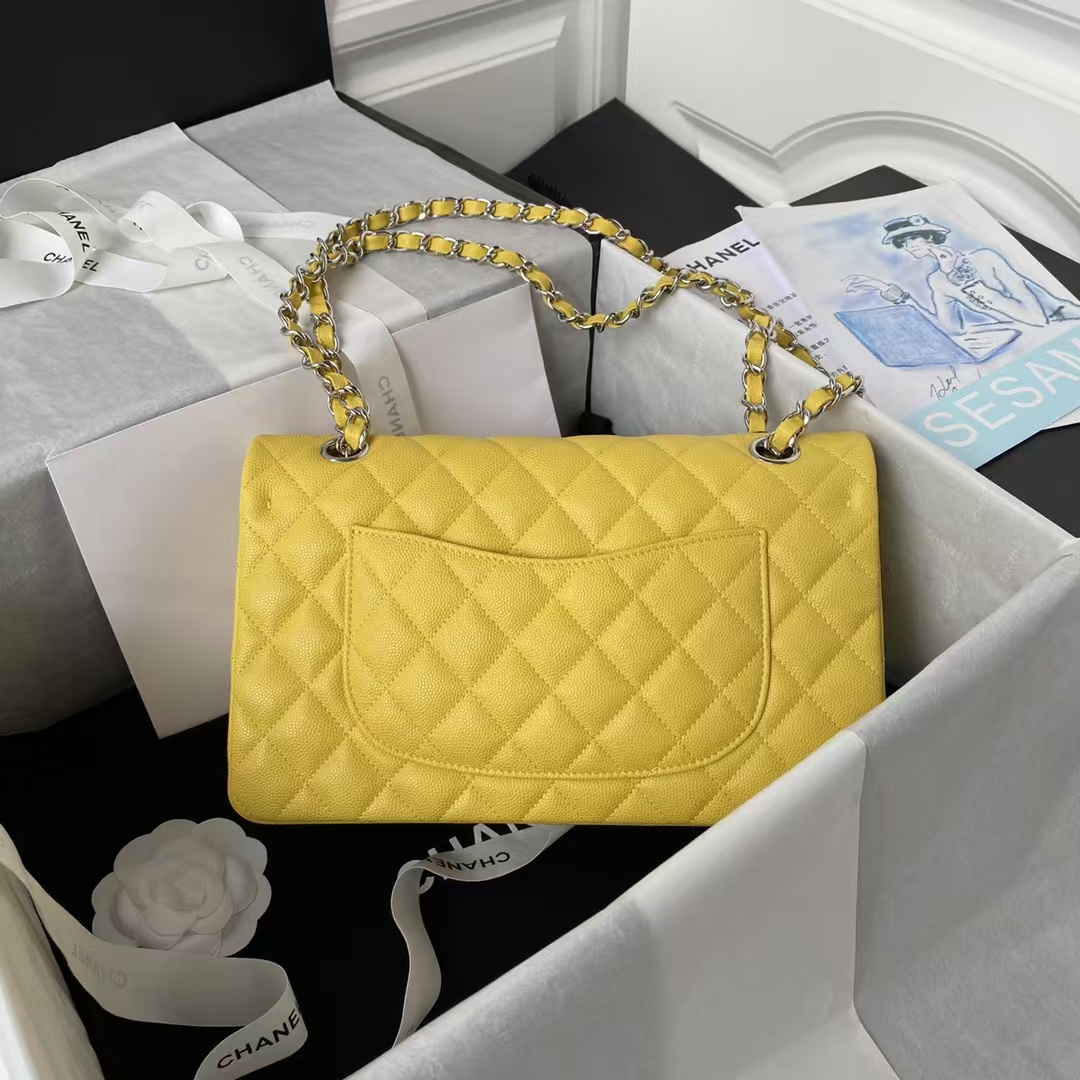 Replicate Chanel Classic 11.12 Handbag Caviar Silver Hardware(1:1 replica)