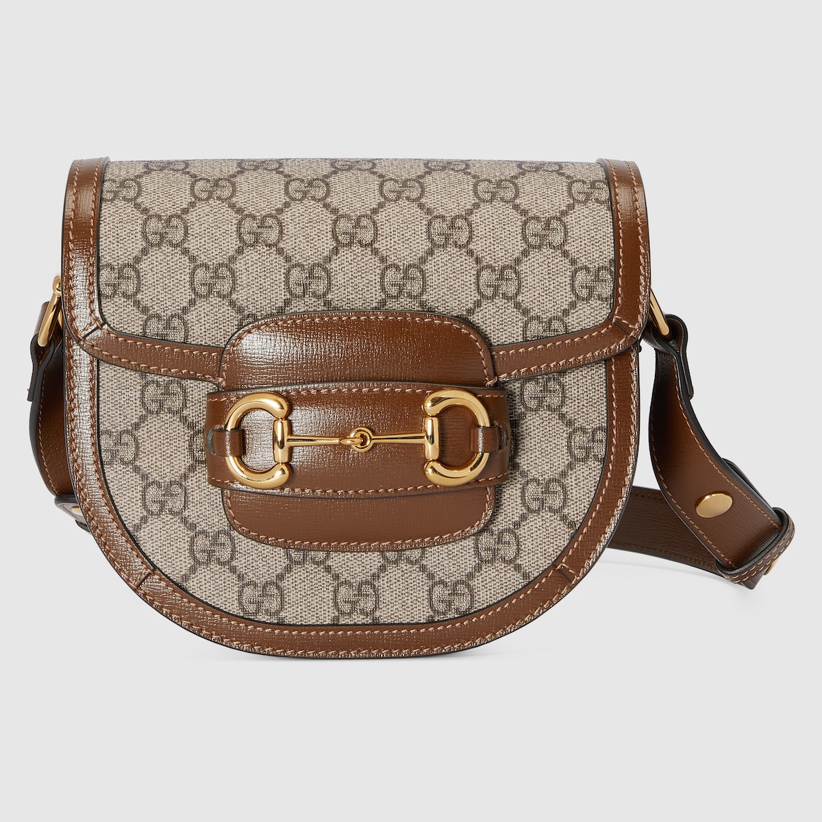 Replicate Gucci Horsebit 1955 Mini Rounded Bag(1:1 replica)