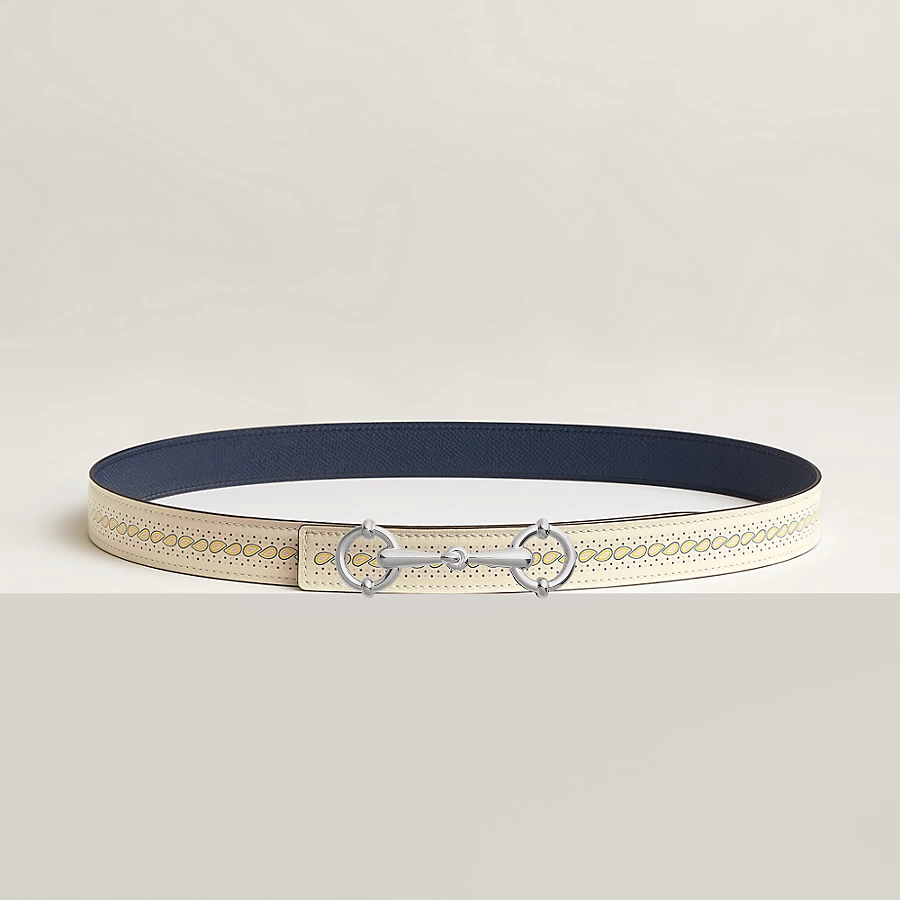 Replicate Lady Rider belt buckle   Bandana leather strap 24 mm(1:1 replica)