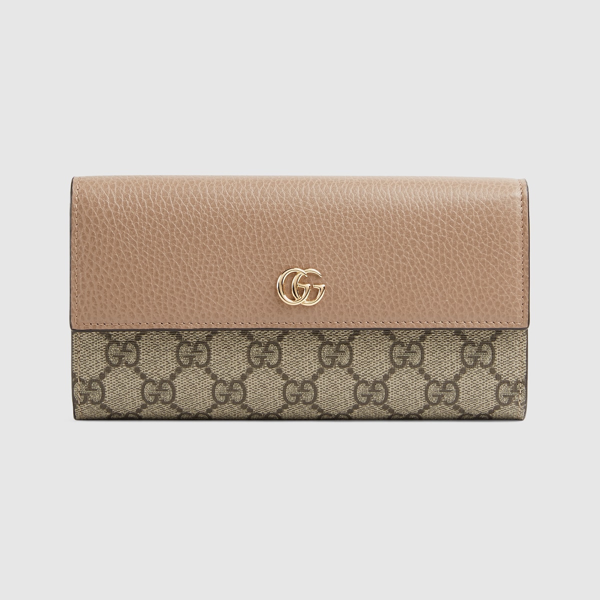 Replicate GG Marmont Bi-Color Continental Wallet(1:1 replica)