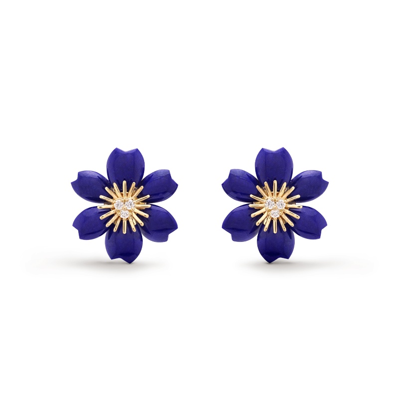 Replicate Rose de Noël earrings, mini model(1:1 replica)