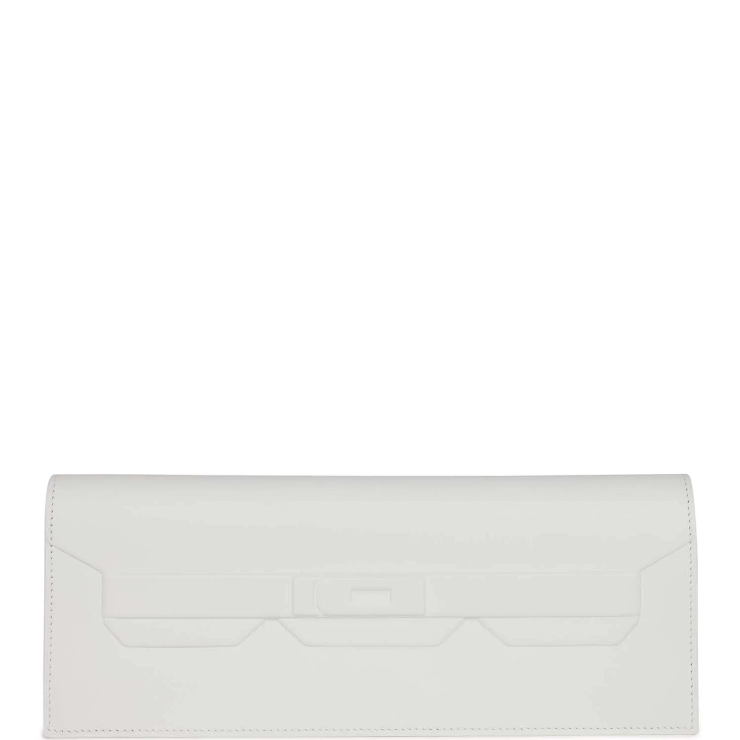 Replicate Hermes Shadow Kelly Cut New White Swift(1:1 replica)