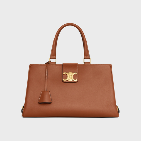 Replicate MEDIUM APPOLINE BAG IN SUPPLE CALFSKIN TAN(1:1 replica)