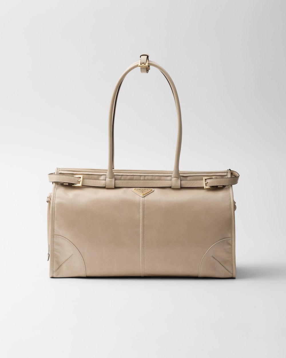 Replicate Prada Bonnie Large Leather Handbag(1:1 replica)