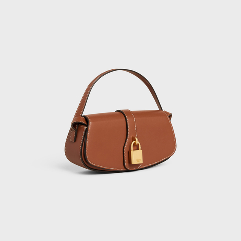 Replicate CLUTCH ON STRAP TABOU IN SMOOTH CALFSKIN TAN(1:1 replica)