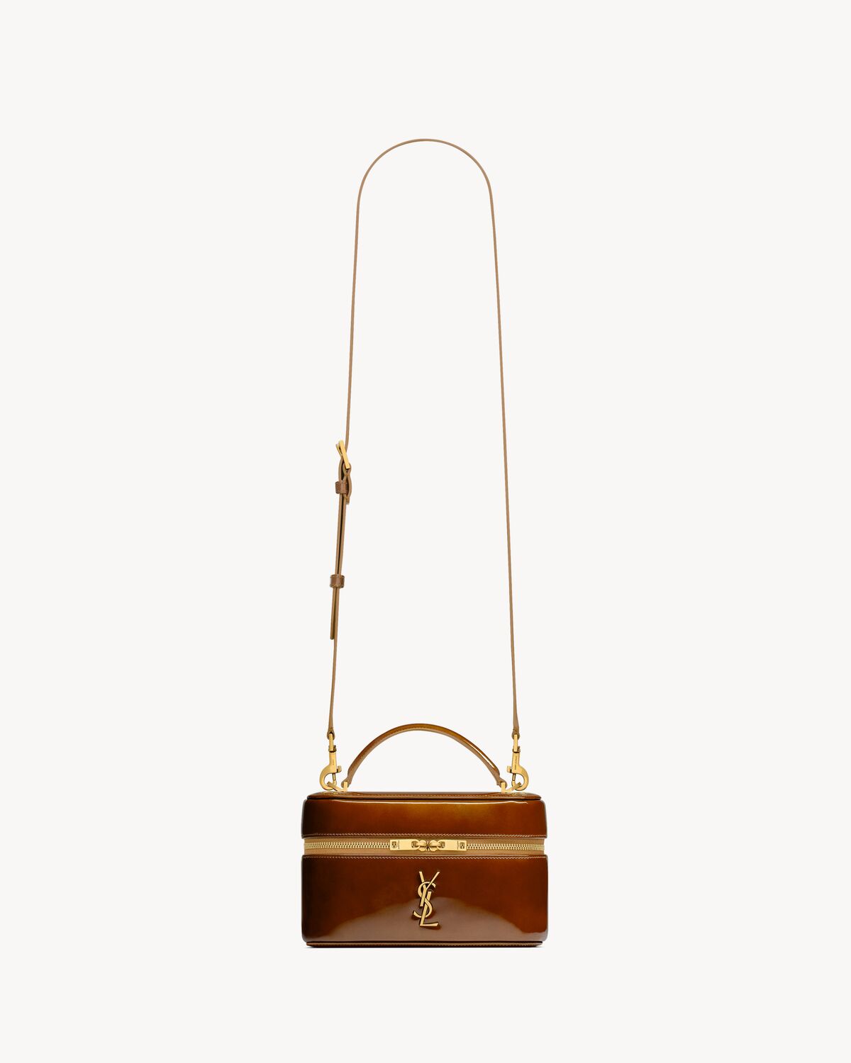 Replicate YSL Gaby Vanity Bag In Patent Leather(1:1 replica)