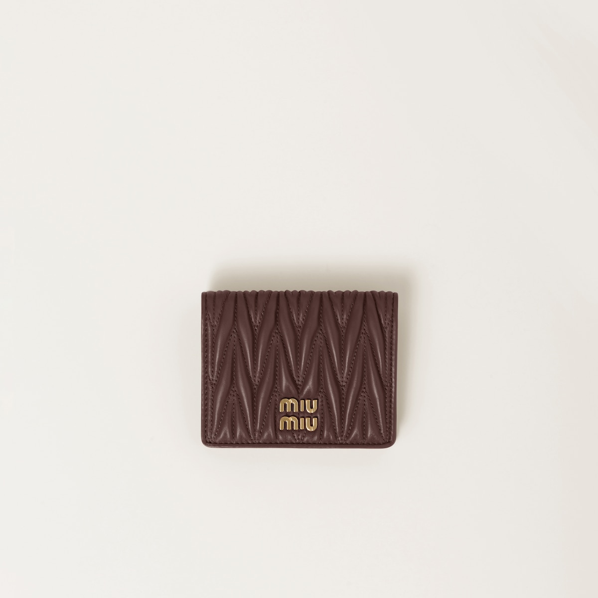 Replicate Small matelassé nappa leather wallet(1:1 replica)