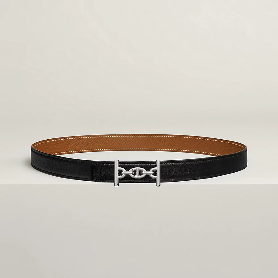 Replicate Lagune belt buckle   Reversible leather strap 24 mm(1:1 replica)