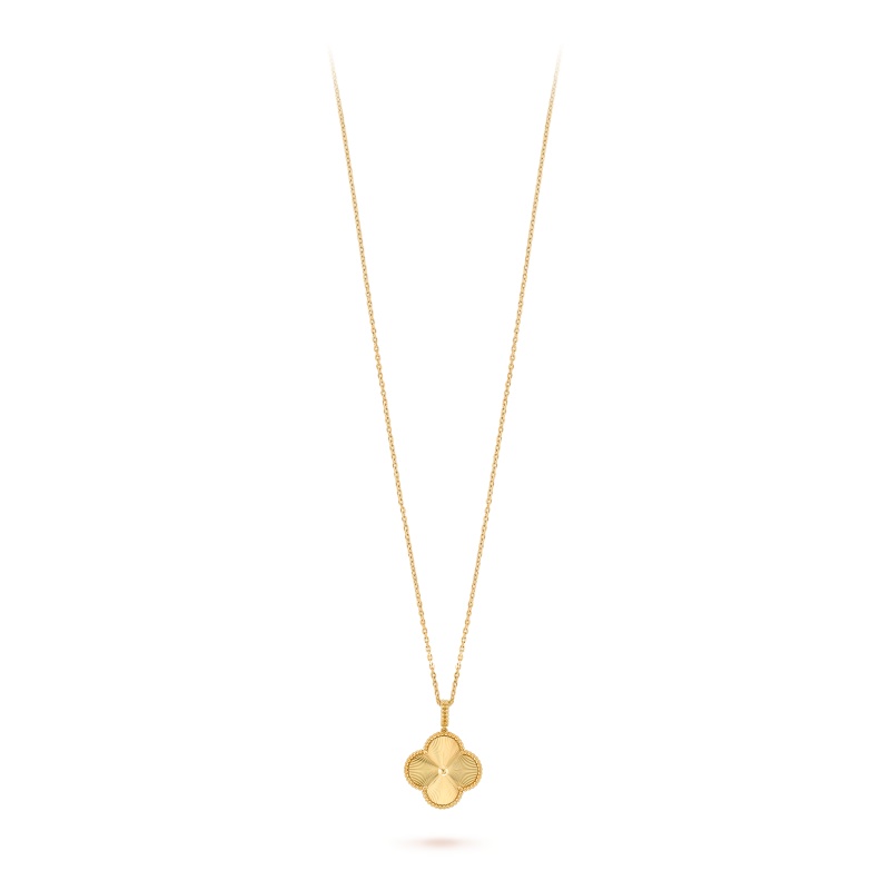 Replicate Magic Alhambra long necklace, 1 motif(1:1 replica)