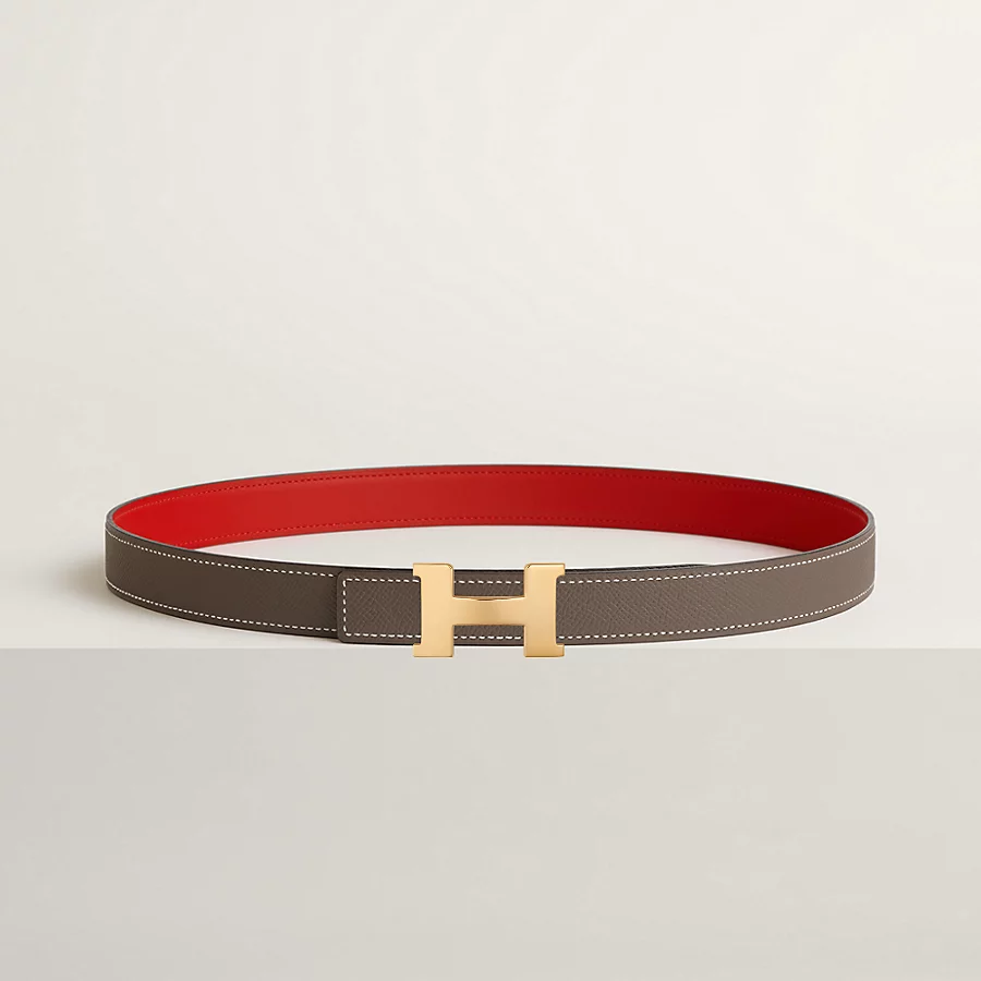Replicate Mini Constance belt buckle   Reversible leather strap 24 mm(1:1 replica)