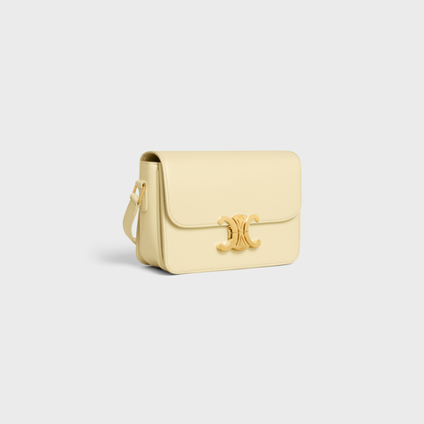 Replicate TEEN TRIOMPHE BAG IN SHINY CALFSKIN SUNLIGHT(1:1 replica)