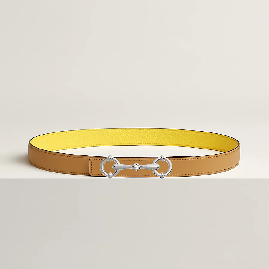 Replicate Lady Rider belt buckle   Reversible leather strap 24 mm(1:1 replica)