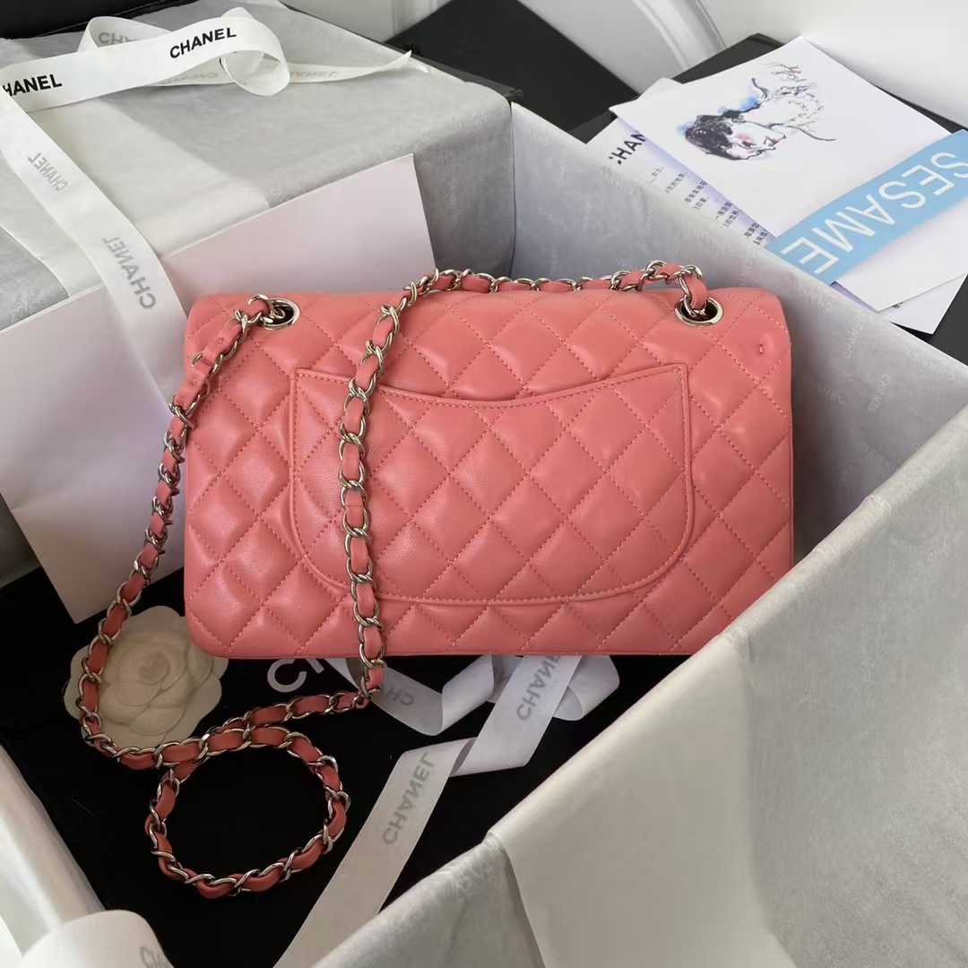 Replicate Chanel Classic 11.12 Handbag Silver Hardware(1:1 replica)
