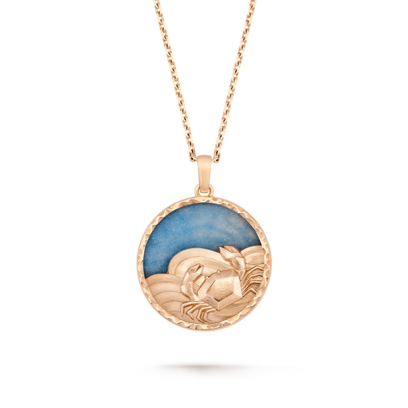 Replicate Zodiaque long necklace Cancri (Cancer)(1:1 replica)