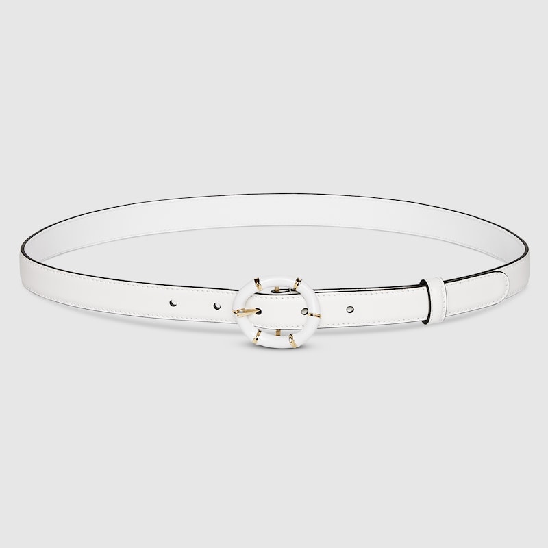 Replicate Thin belt with round bamboo buckle(1:1 replica)