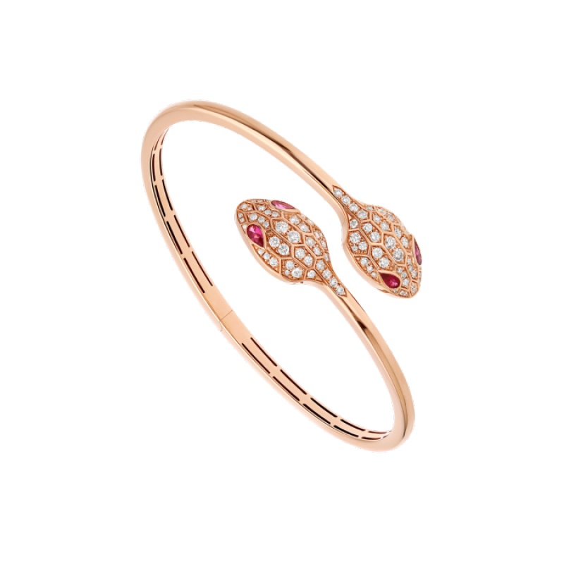 Replicate Serpenti Seduttori gilded snake bracelet(1:1 replica)
