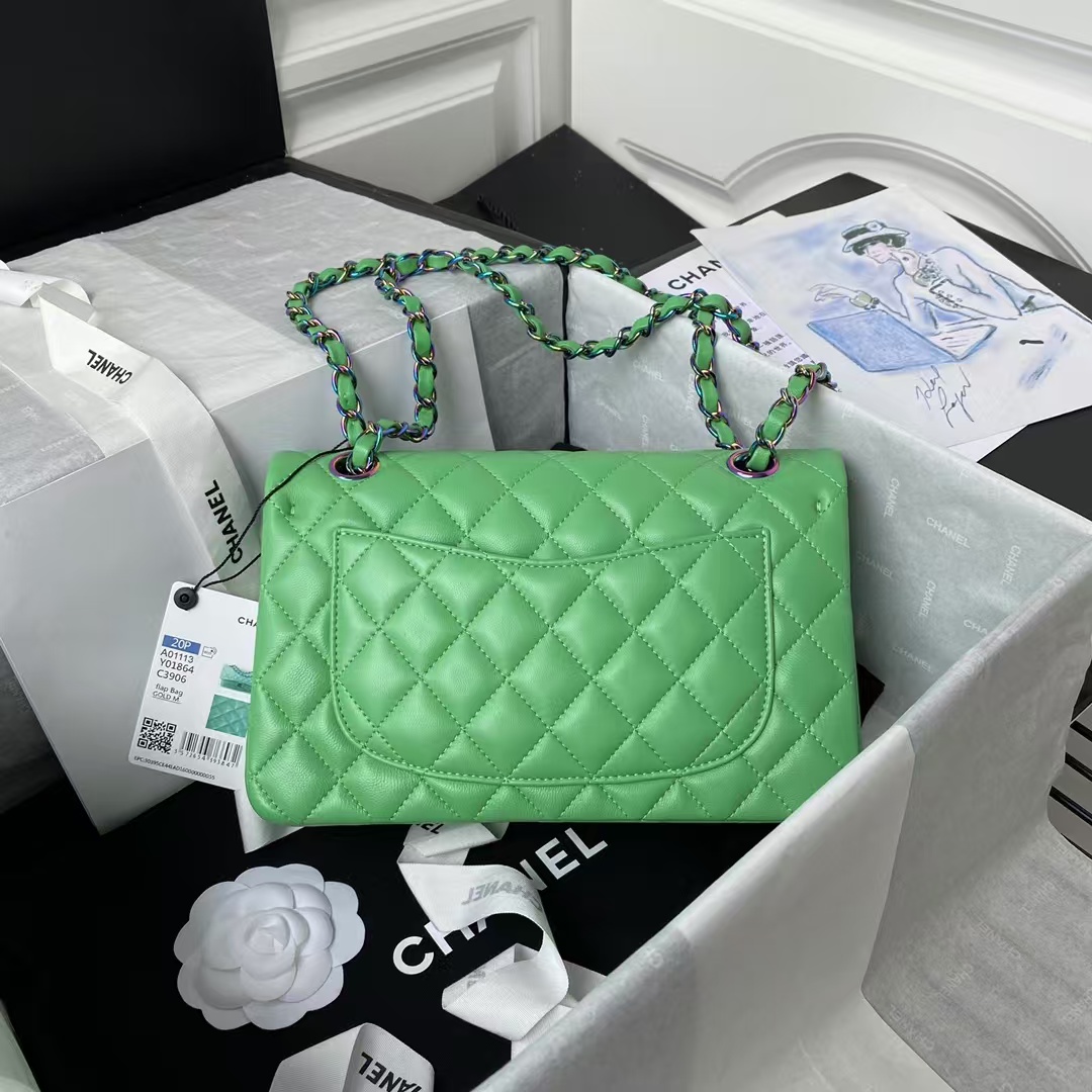 Replicate Chanel Small Classic Handbag Gradient Metal(1:1 replica)