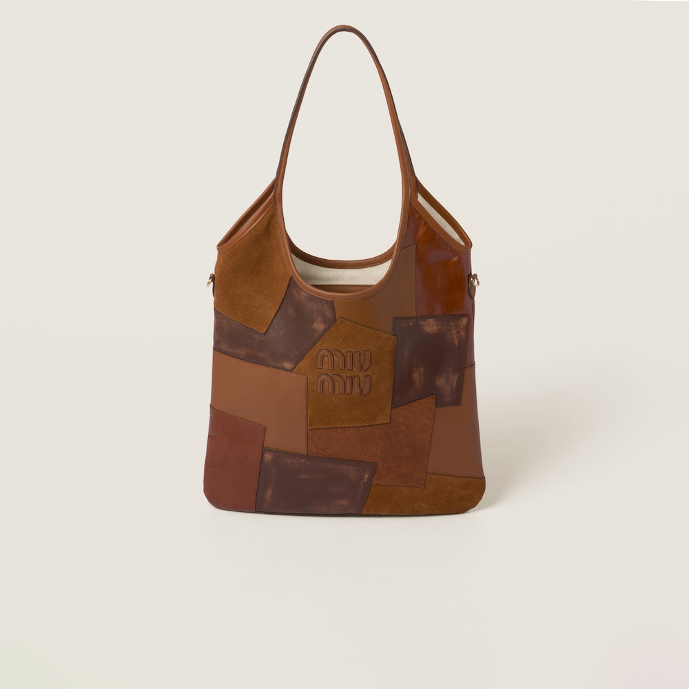 Replicate IVY leather patchwork bag(1:1 replica)