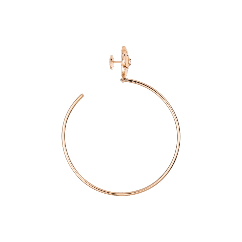 Replicate Extrait de Camélia hoop earrings(1:1 replica)