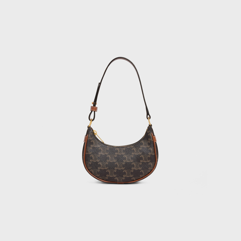 Replicate MINI AVA IN TRIOMPHE CANVAS AND CALFSKIN TAN(1:1 replica)
