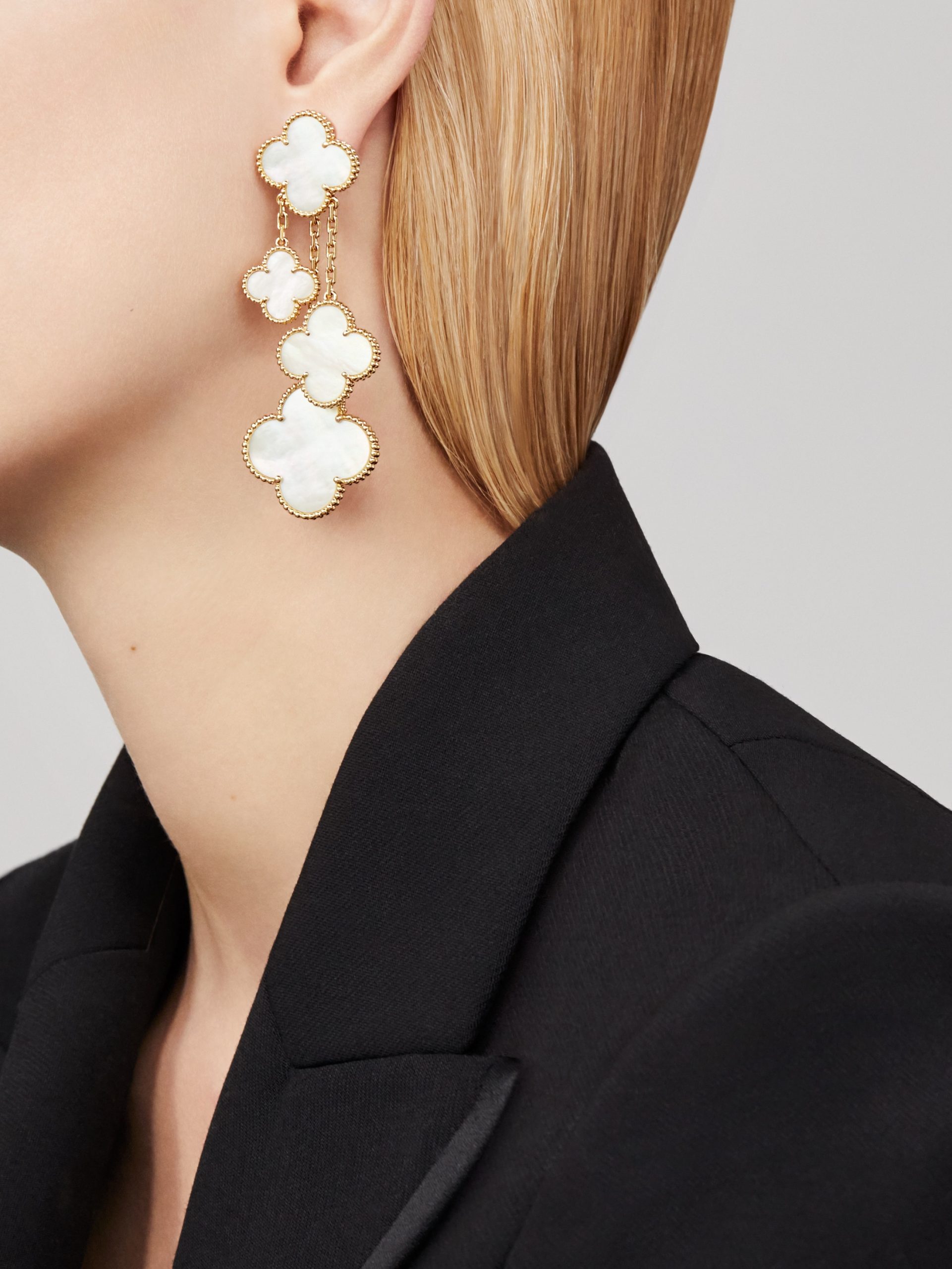 Replicate Magic Alhambra earrings, 2 motifs(1:1 replica)