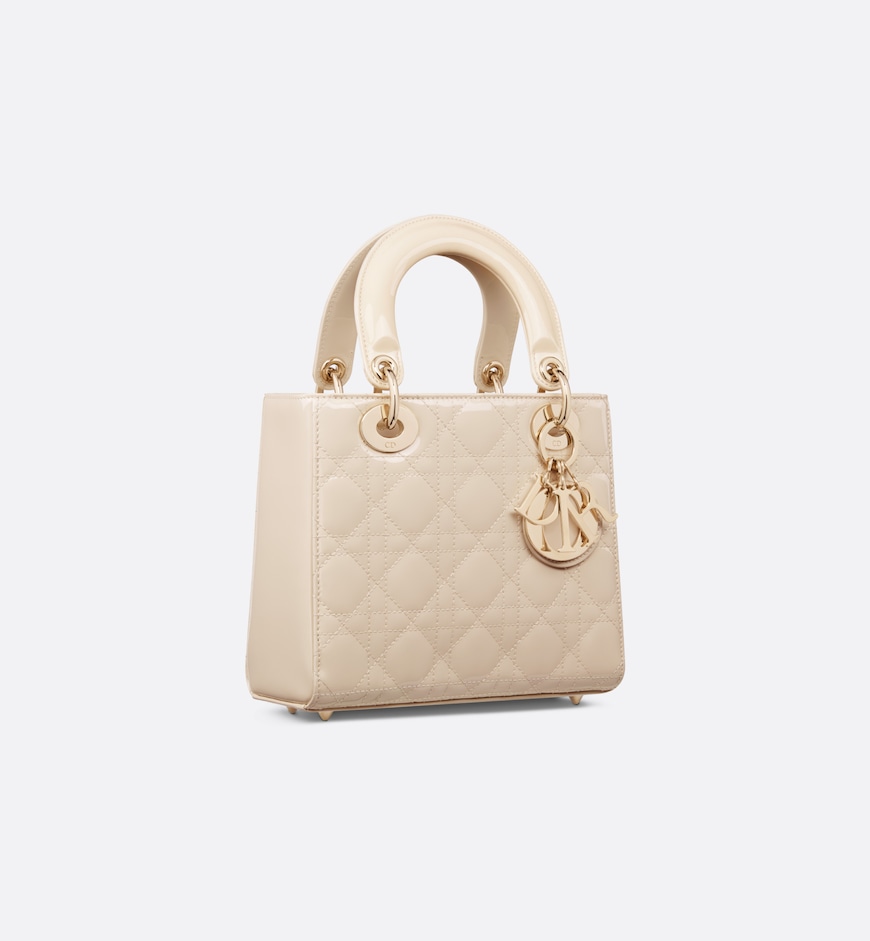 Replicate Dior Small Lady Dior Bag HandBags- patent leather(1:1 replica)