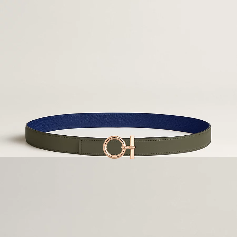 Replicate Flot belt buckle   Reversible leather strap 24 mm(1:1 replica)