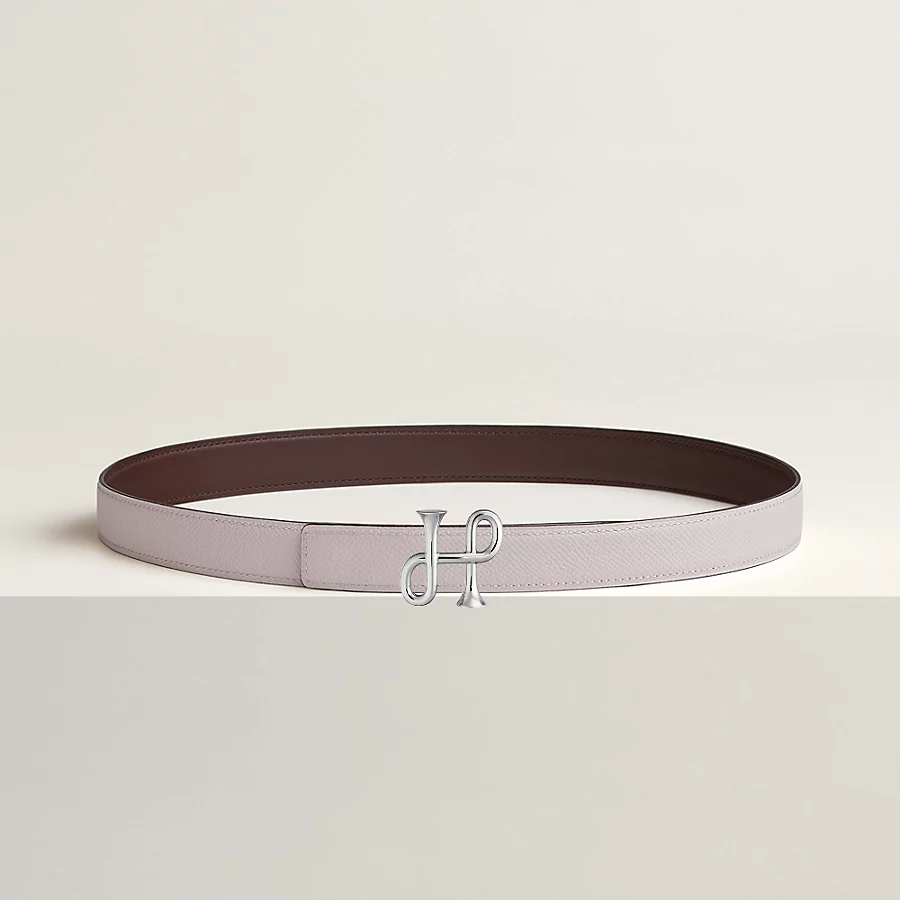 Replicate Cor Baroque belt buckle   Reversible leather strap 24 mm(1:1 replica)