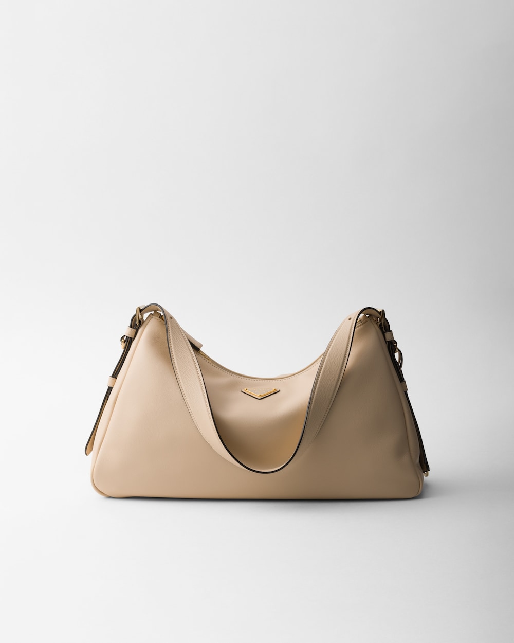 Replicate Prada Aimée Large Leather Shoulder Bag(1:1 replica)